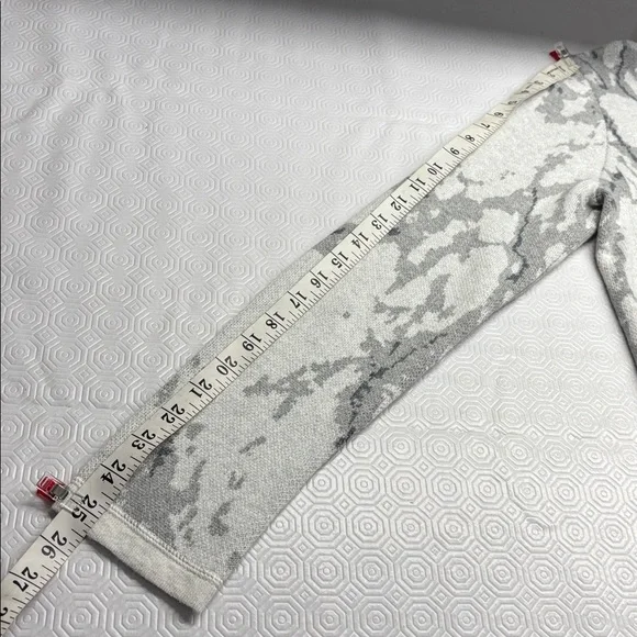 Rachel Zoe Full Zip Sweater Grey Medium - Picture 9 of 10